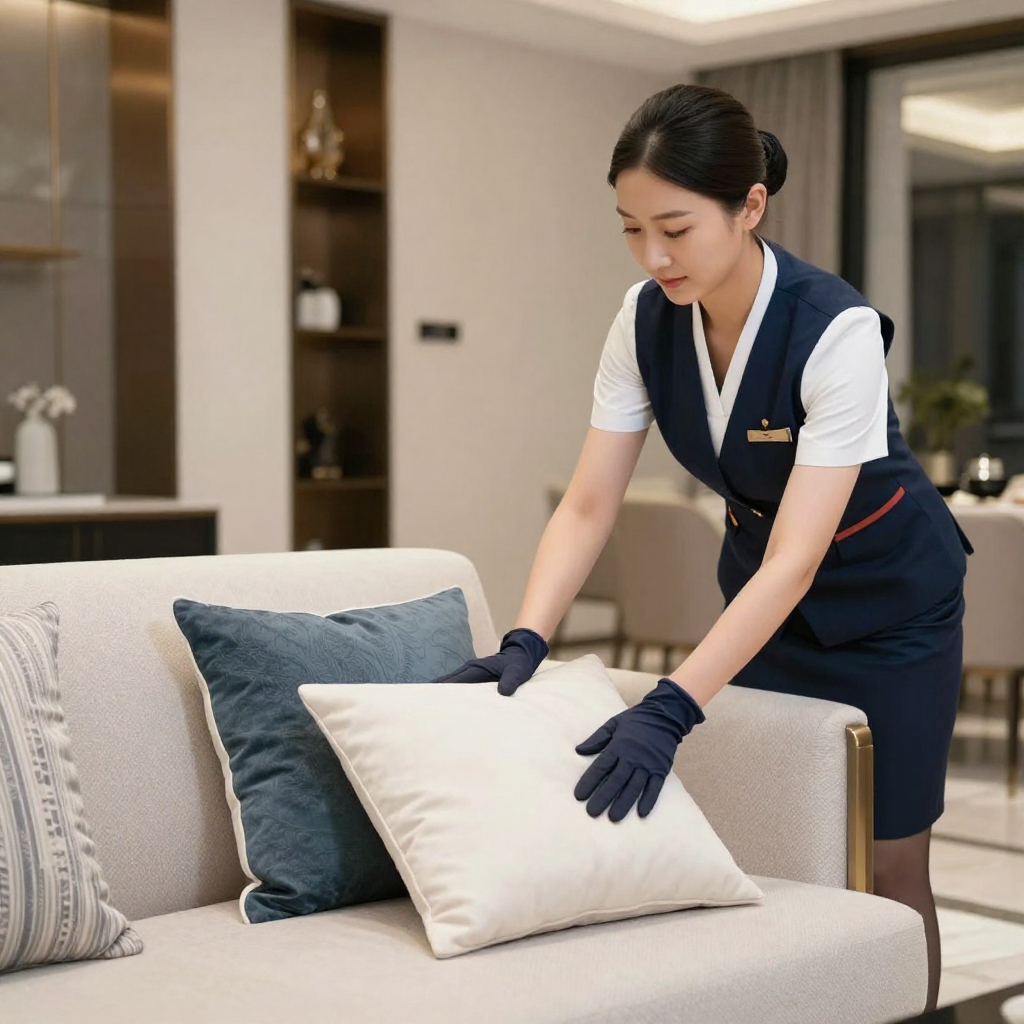 freepik smart wellgroomed female staff arranging pillows a 99864